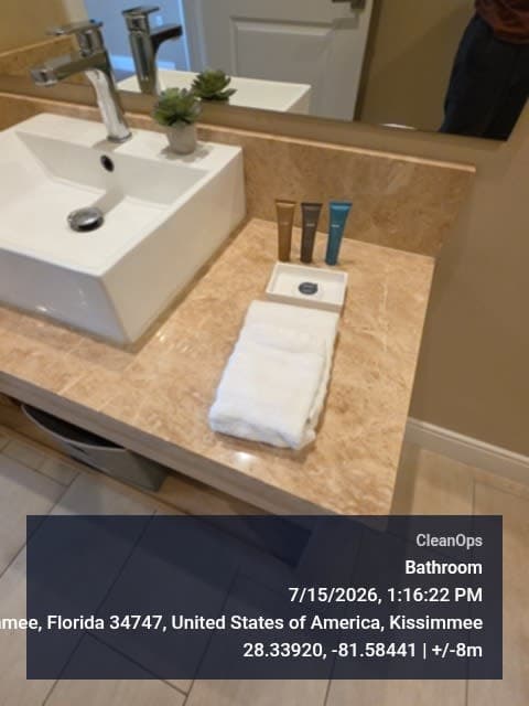 Vacation rental cleaning by CleanOps 10 in Central Florida