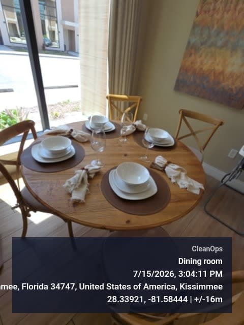 Vacation rental cleaning by CleanOps 10 in Central Florida