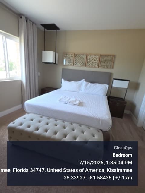 Vacation rental cleaning by CleanOps 10 in Central Florida