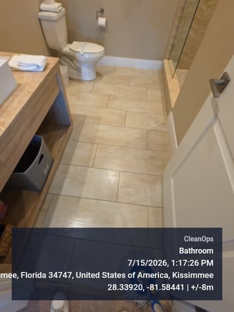 Vacation rental cleaning by CleanOps 10 in Central Florida