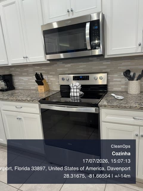 Vacation rental cleaning by CleanOps 10 in Central Florida
