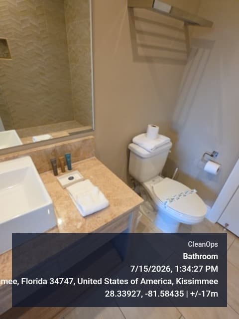 Vacation rental cleaning by CleanOps 10 in Central Florida