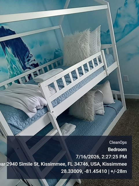 Vacation rental cleaning by CleanOps 10 in Central Florida
