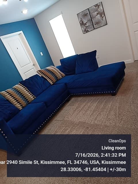 Vacation rental cleaning by CleanOps 10 in Central Florida